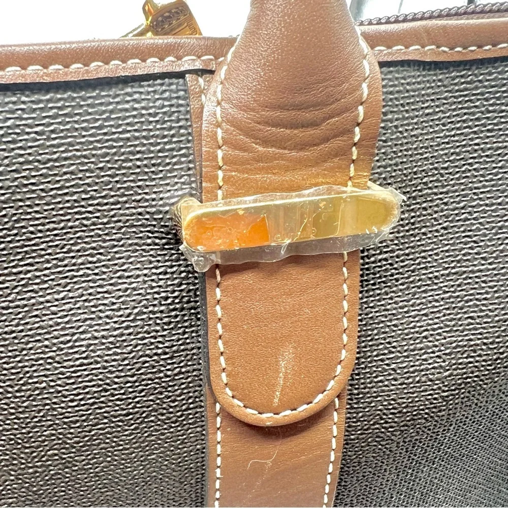Dunhill Black and Brown Travel Bag
